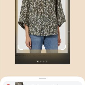 Brunello Cucinelli carbone verde silk blouse top